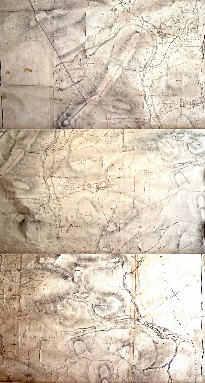 25 Glenbucket Estate Preparatory Map1861 Section 4