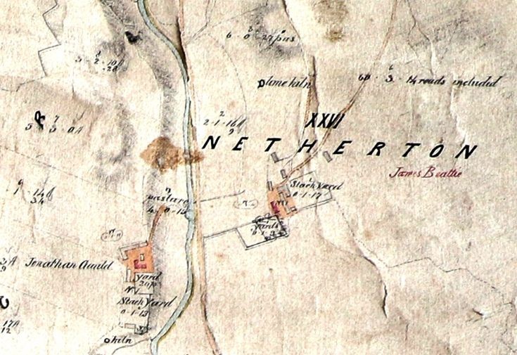 37 Estate Map 1861 Netherton and Crofts