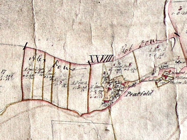 38 Estate Map 1861 Peatfold