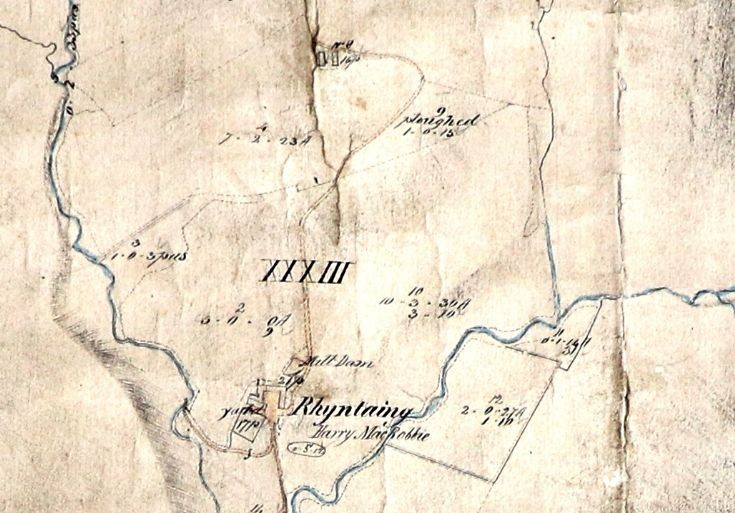 39 Estate Map 1861 Ryntaing