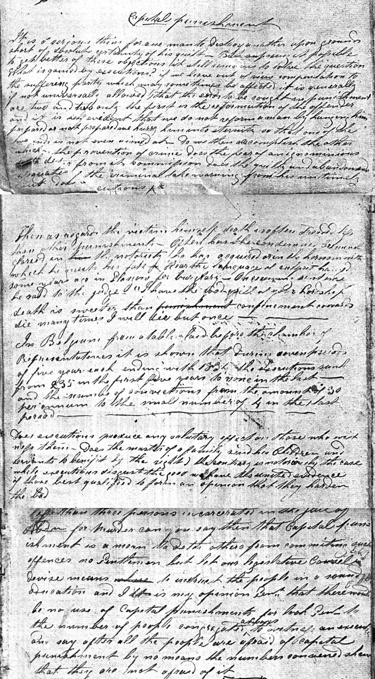 5 Callam Essay 'Capital Punishment'