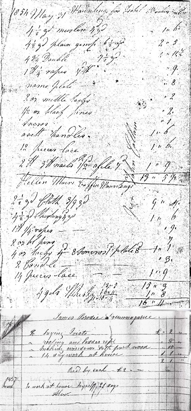 15 Callam Accounts, Brodie and Isobel Mc...