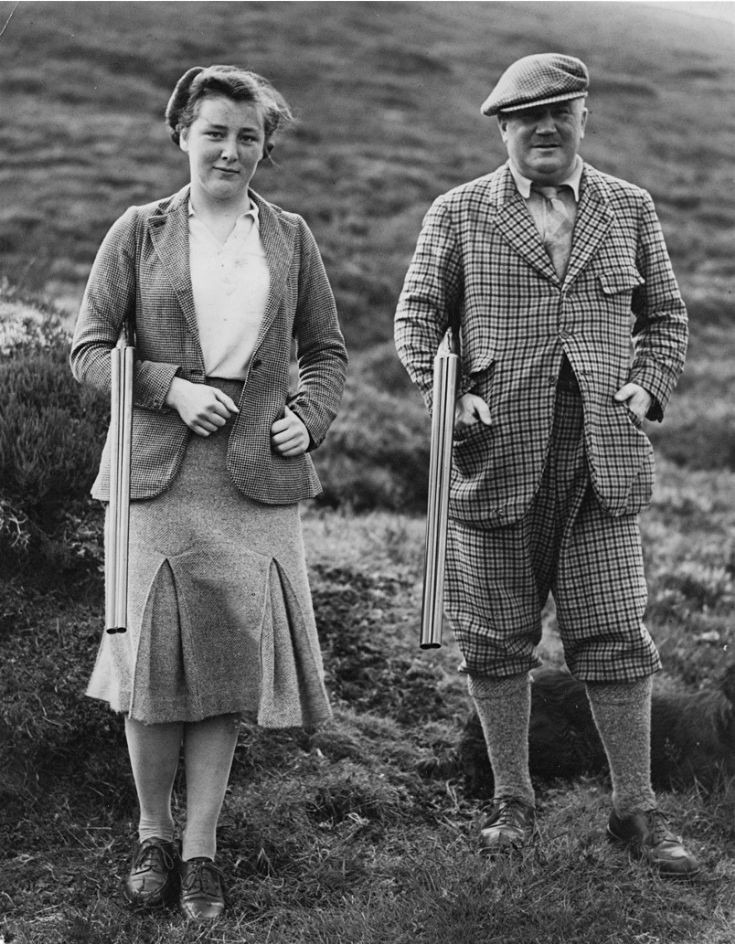 61 Jean Sole and Father Col James Barclay Milne