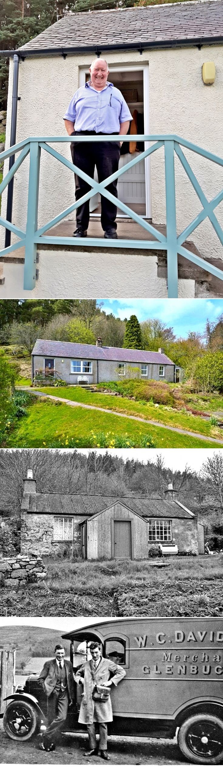 24Brian Davidsons return to Woodside Cottage