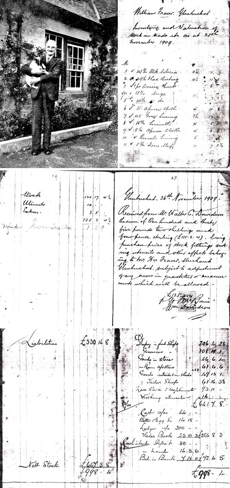 31 Valuation of Stock at the Craigton Shop 1909