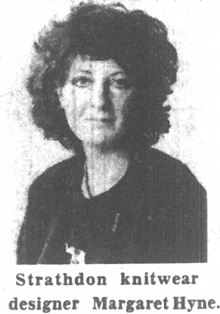 25 Maggie Hyne knitwear Glenbuchat 1970,s 80,s