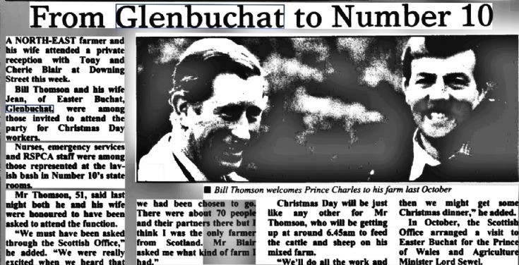 27 Prince Charles at Easterbuchat farm 1998