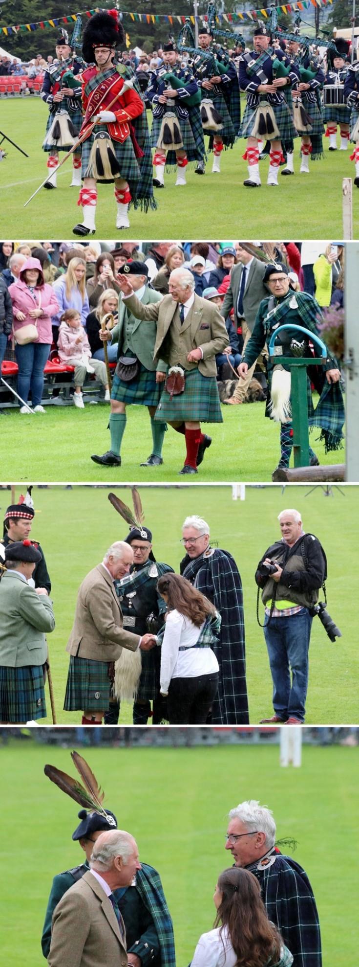 147 King Charles visits the Lonach Games 2023