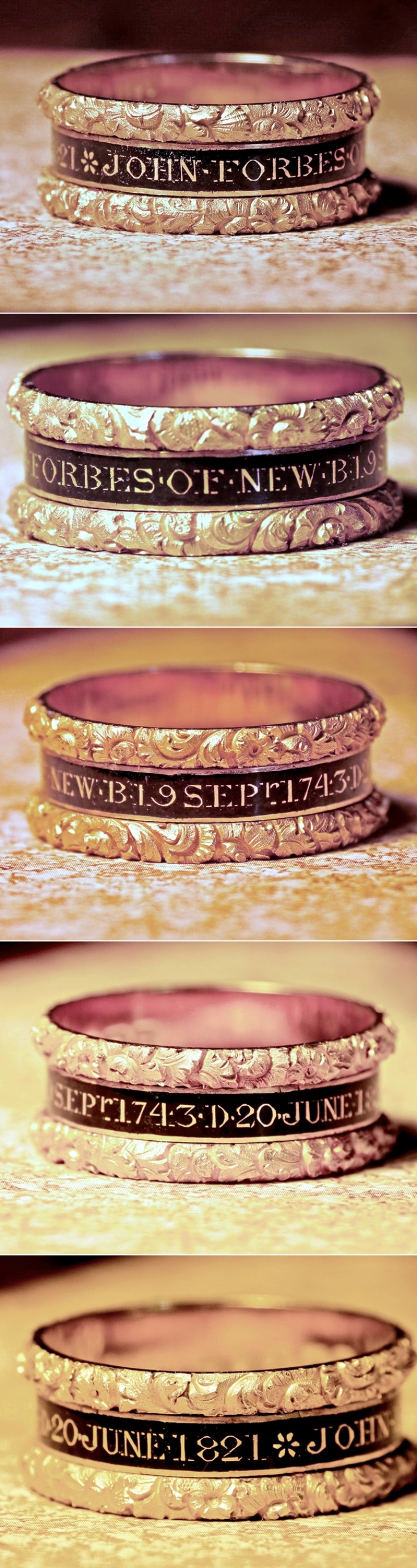 83 John Forbes (Bombay Jock) mourning Ring