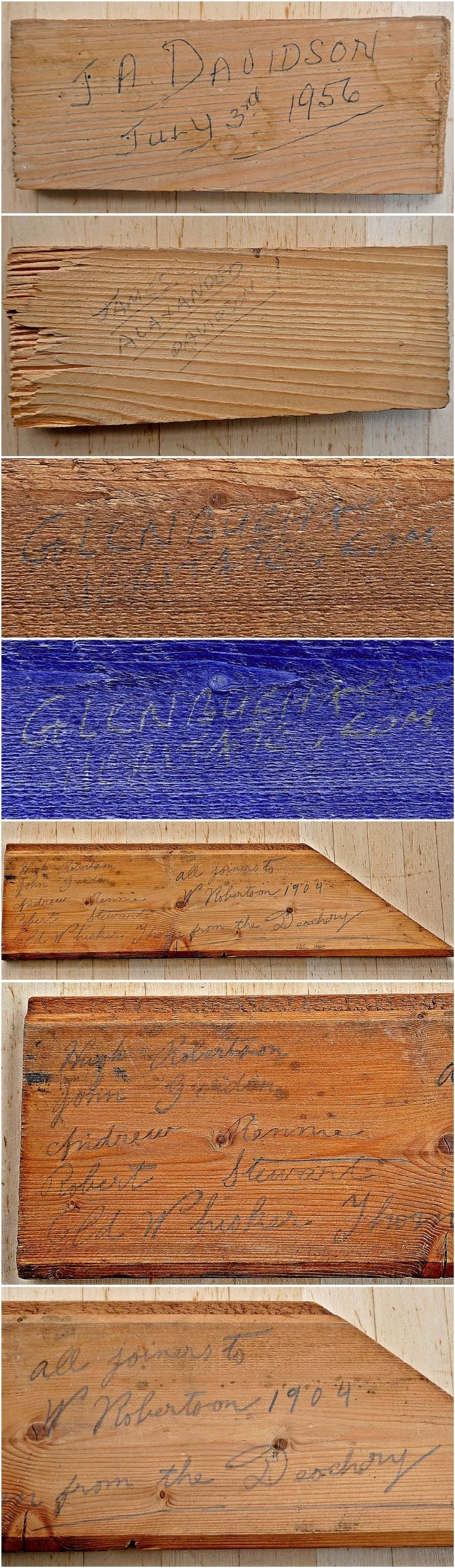 157 Craigton Shop Carpenter Writing Part 2