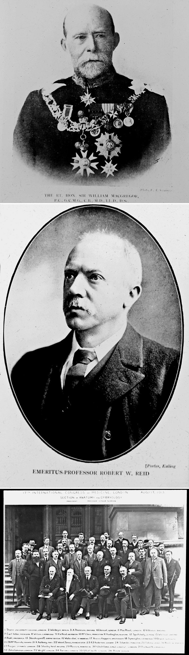 180 Sir William MacGregor, Prof Robert Reid