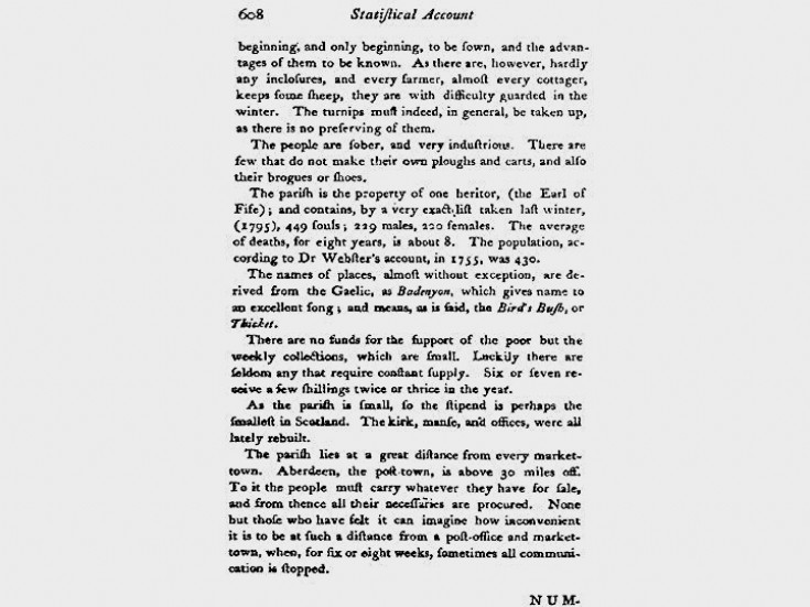 50 Statistical Account 1791 Page 2