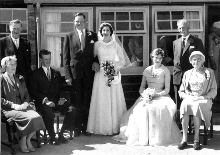 45 Thom wedding party