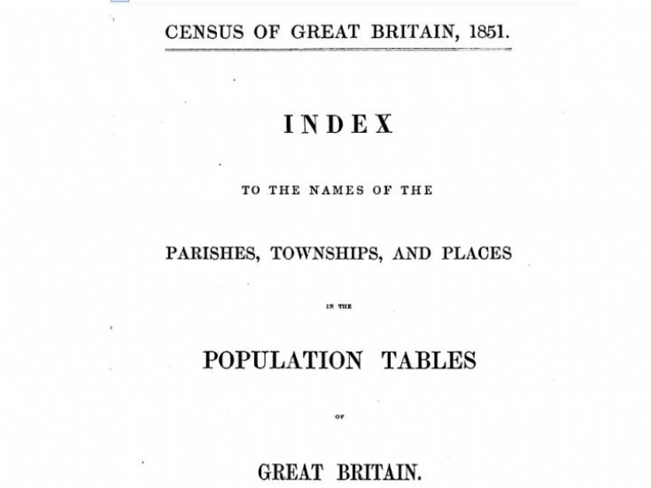 66 1851 Census Glenbucket