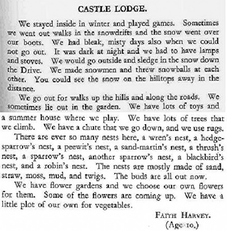 3 St Margarets Chronicle at Castle Lodge 1940