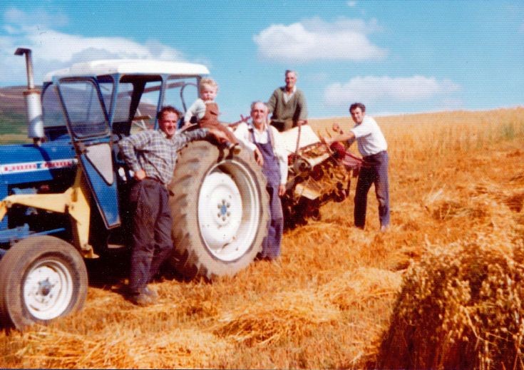 60 Three generations harvesting
