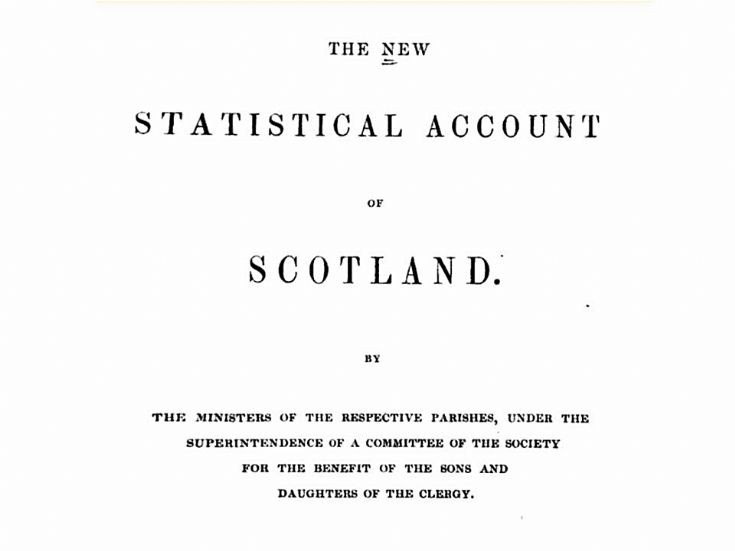 70 New Statistical Account of Strathdon 1845