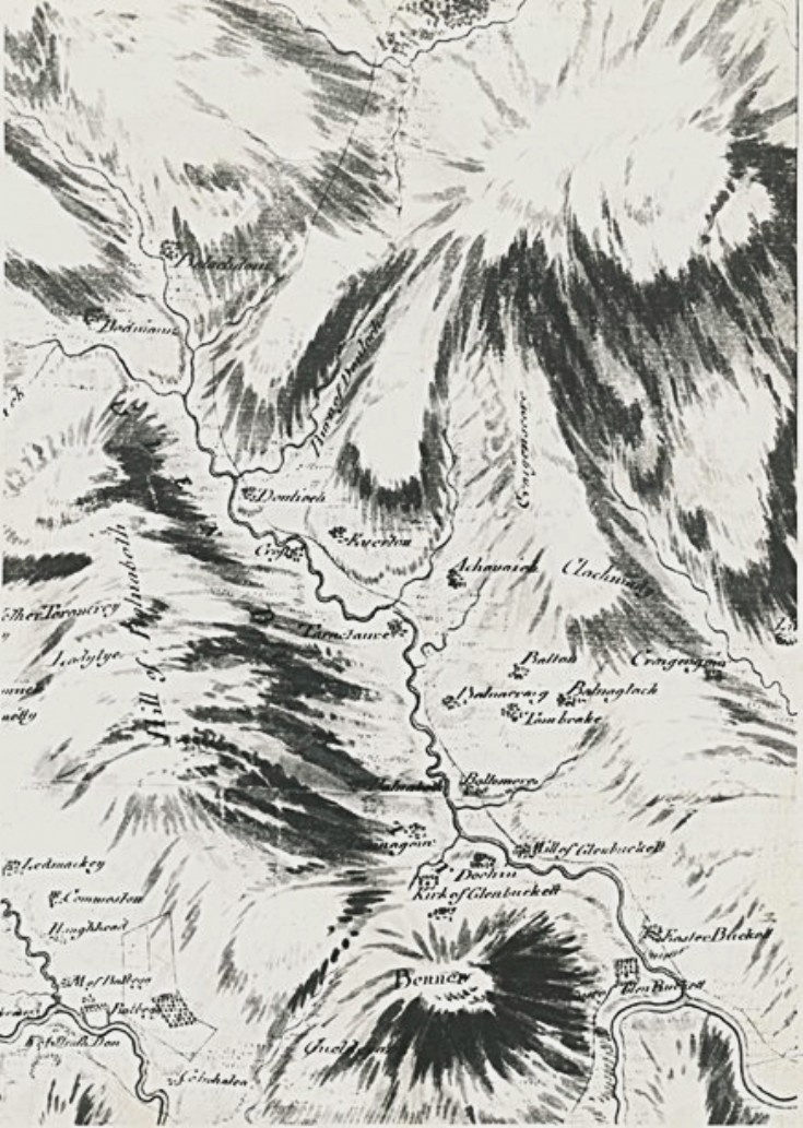 72 Roys Military Map 1760