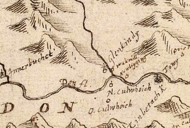74 Site of WaulkMill at Glenkindy