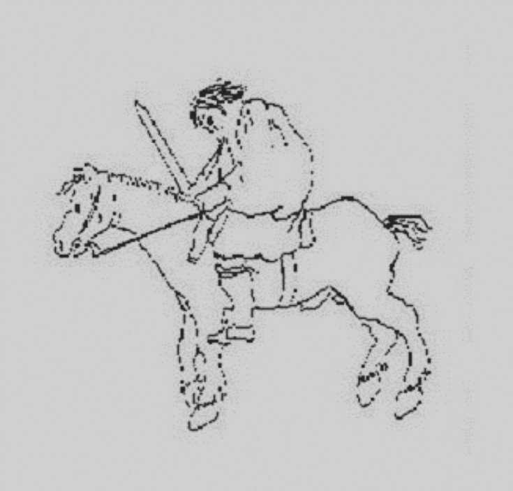 85 Sketch of 'Old Glenbucket' about 1745