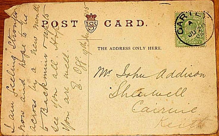 74 Reverse of PC of Glenbuchat Castle