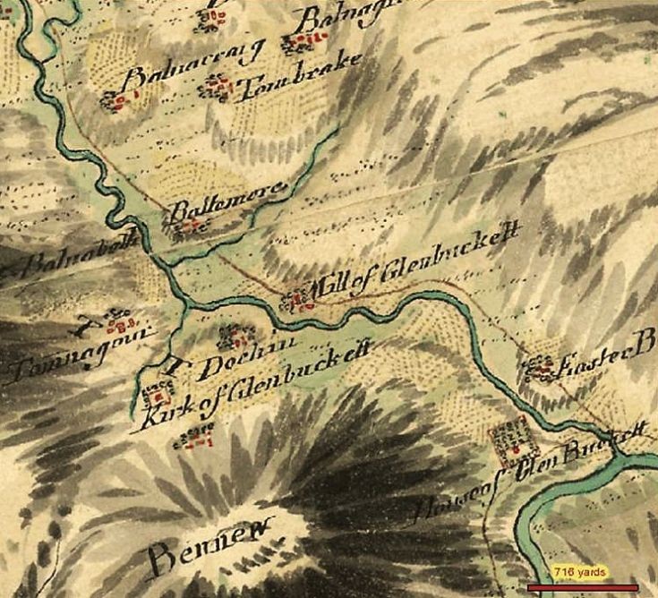 17 1750 Map of Milton