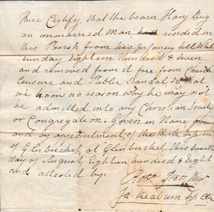 108 The Harry Begg Letters