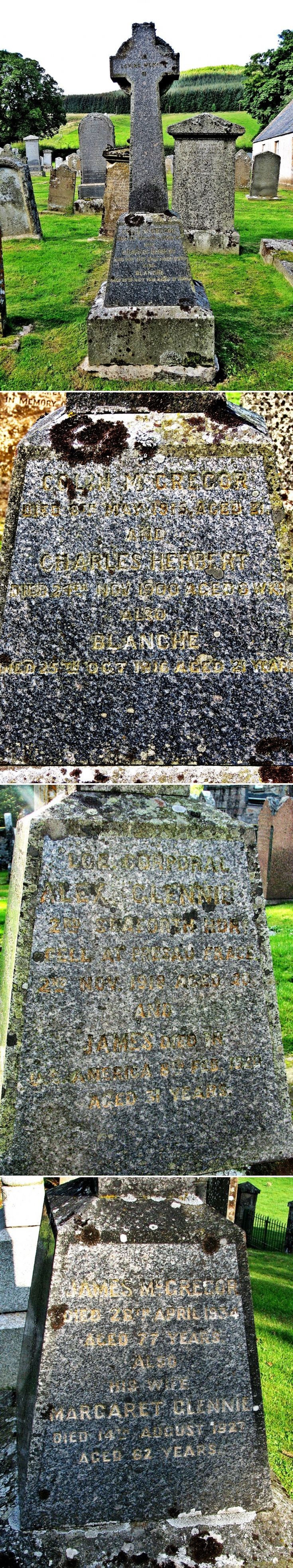 32 Grave Stone No 31 Colin McGregor