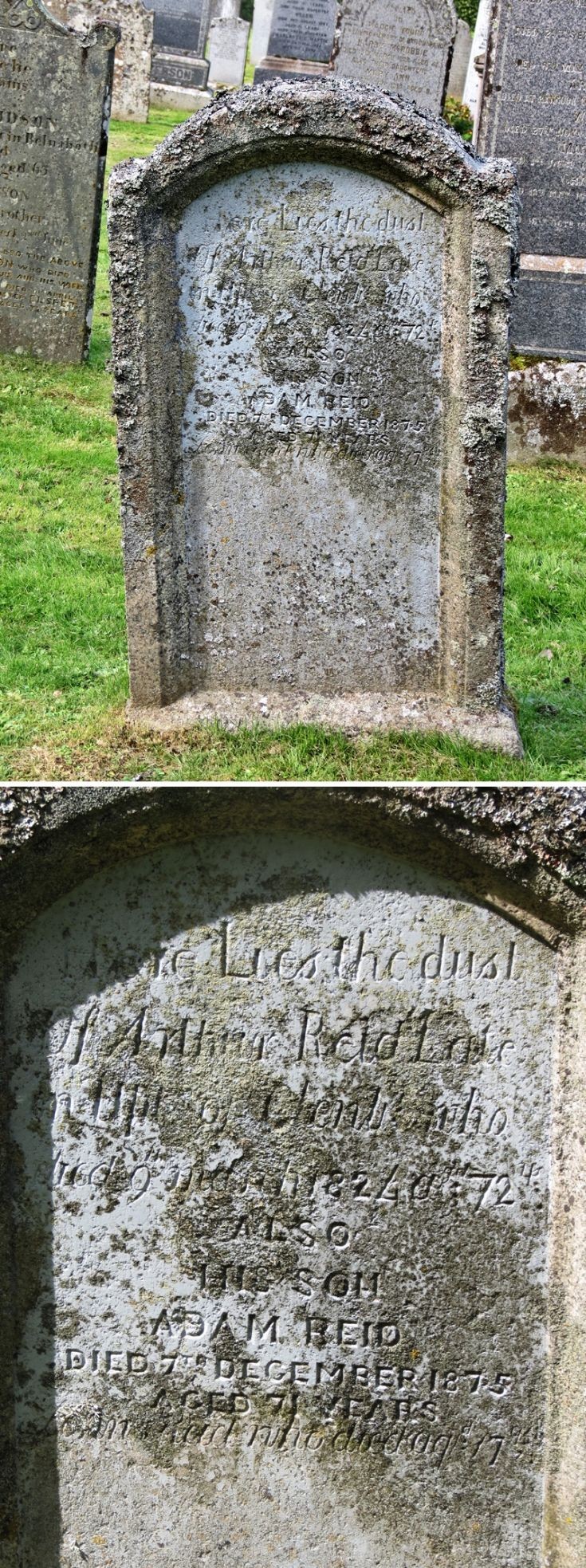 41 Grave No 45 Arthur Reid