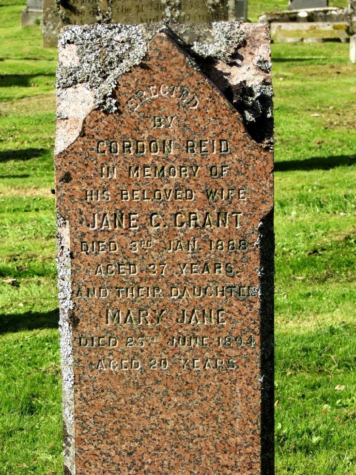 43 Grave No 48 Jane Grant
