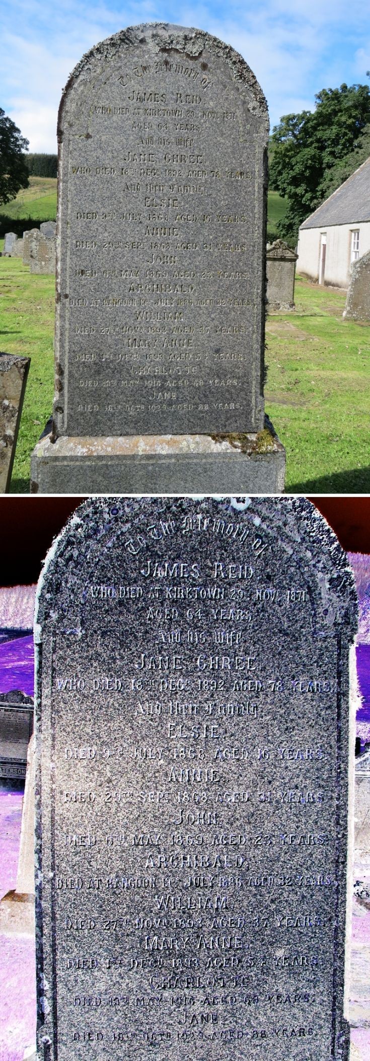 51 Grave No 58 James Reid