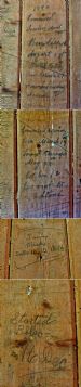 16 Balnagowan Steading wall writing