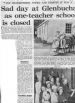 42 Glenbuchat School Closure 1960