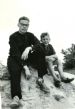 1961 zangersreisje van de Mereltjes van st.Paulus met frater Johan