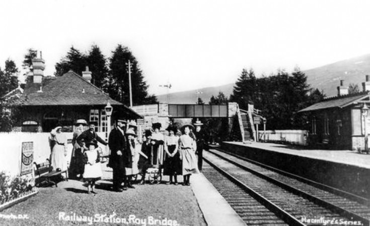 Roybridge Railways Station 1895