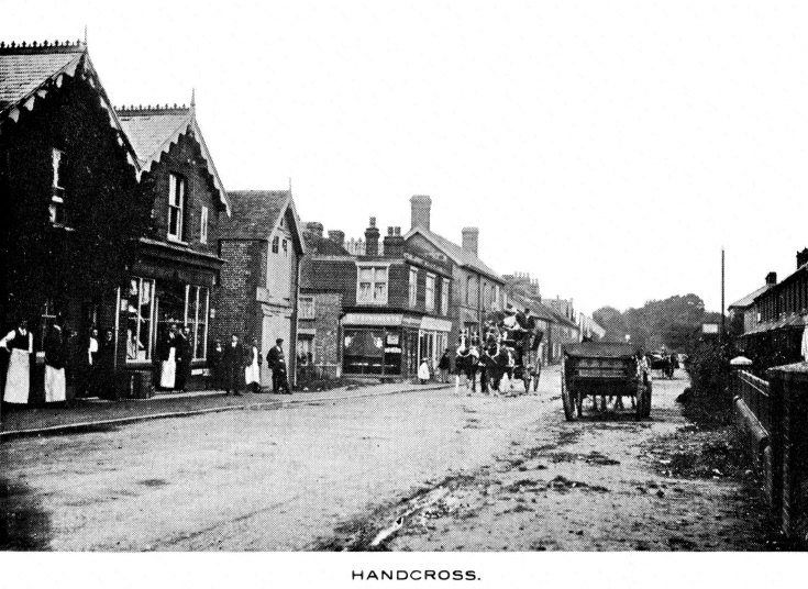 Stagecoach in High Street, Handcross