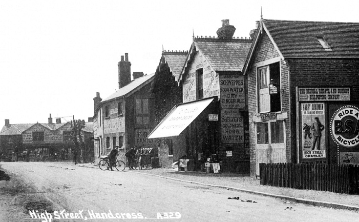 High Street Handcross - Signwriting