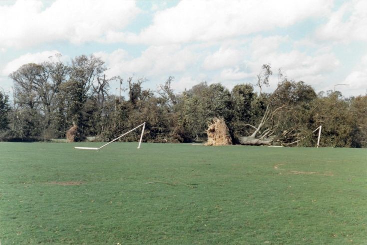 Great Storm at Handcross receation ground