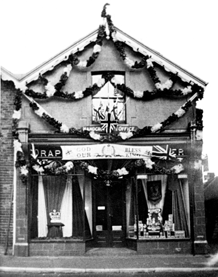 Tulley's Stores - Coronation display