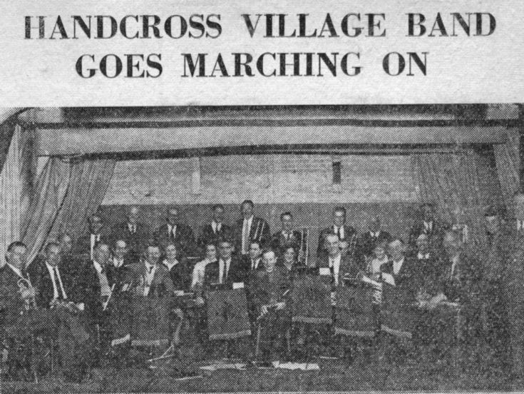 Handcross Band goes marching on
