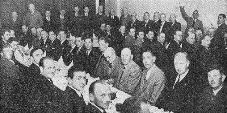 British Legion dinner in the Parish Hall
