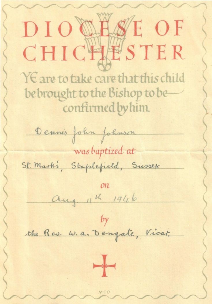 Baptism at St Mark's Church, Staplefield