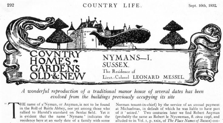 Country Life visits Nymans (1 of 3)