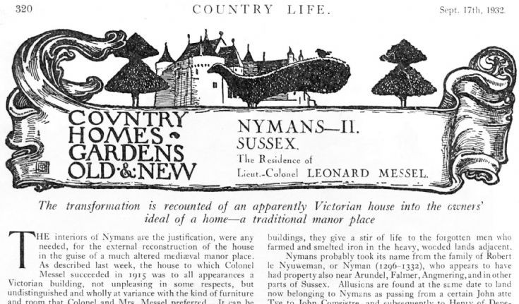 Country Life visits Nymans (2 of 3)