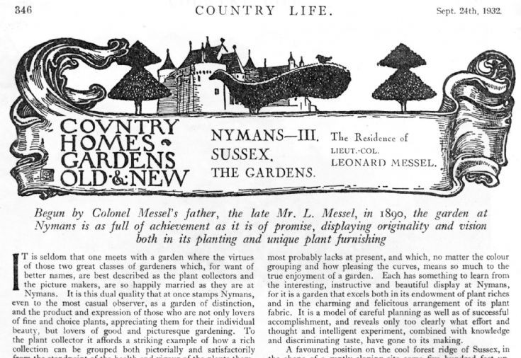 Country Life visits Nymans (3 of 3)