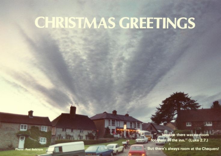Christmas Greetings card from Slaugham