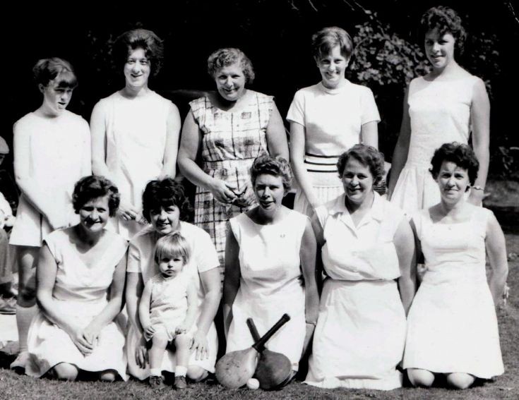 Handcross stoolball team