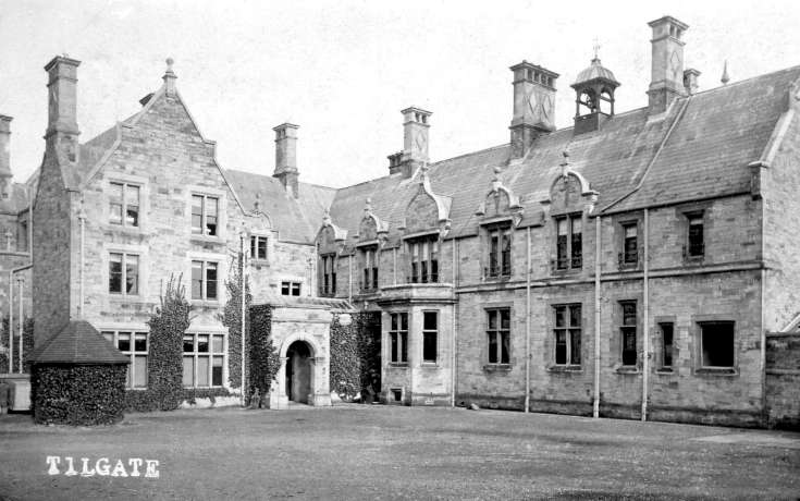 Tilgate mansion - The rear courtyard (2 of 2)