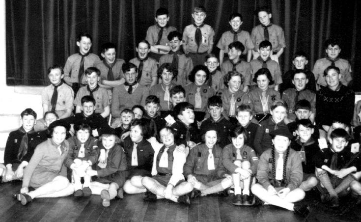 Scouts, Guides, Cubs and Brownies in Parish Hall