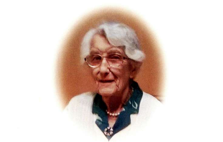 The funeral of 105-years-old Mrs Elsie Cosens